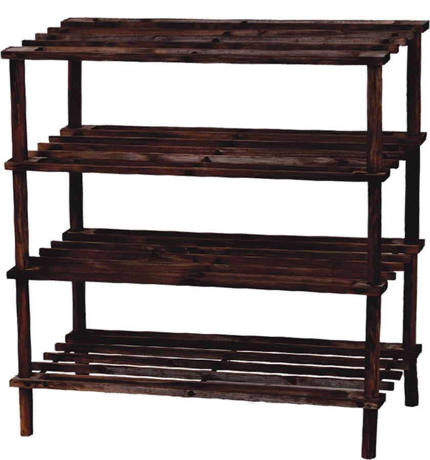 MAURY'S WOODY SCAFFALE 4 PIANI 64 X 26 X H67CM NOCE SCURO