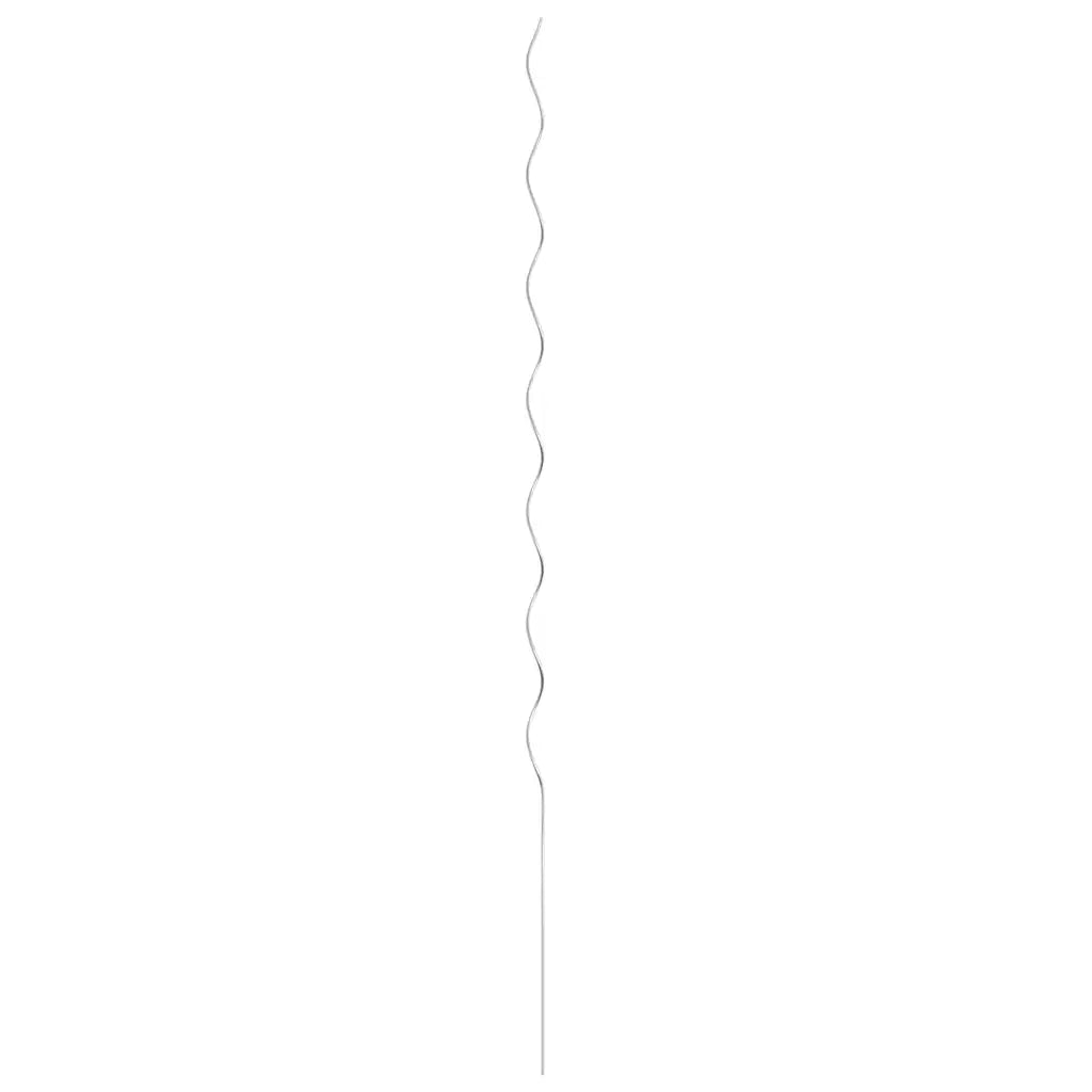 20 pz Supporti a Spirale per Piante 170 cm in Acciaio Zincato 142414