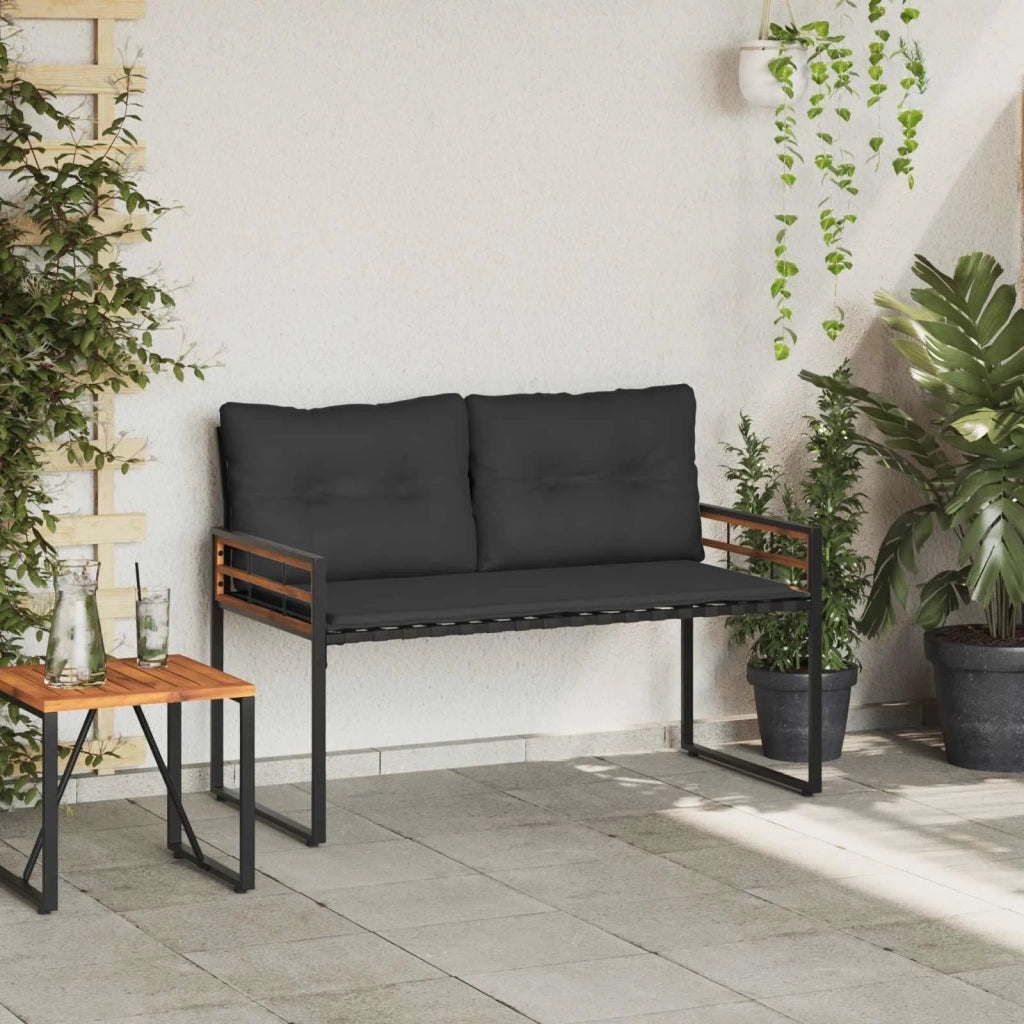 Panchetta in Legno a Strati Grigio tenue 114 x 55 x 77 cm