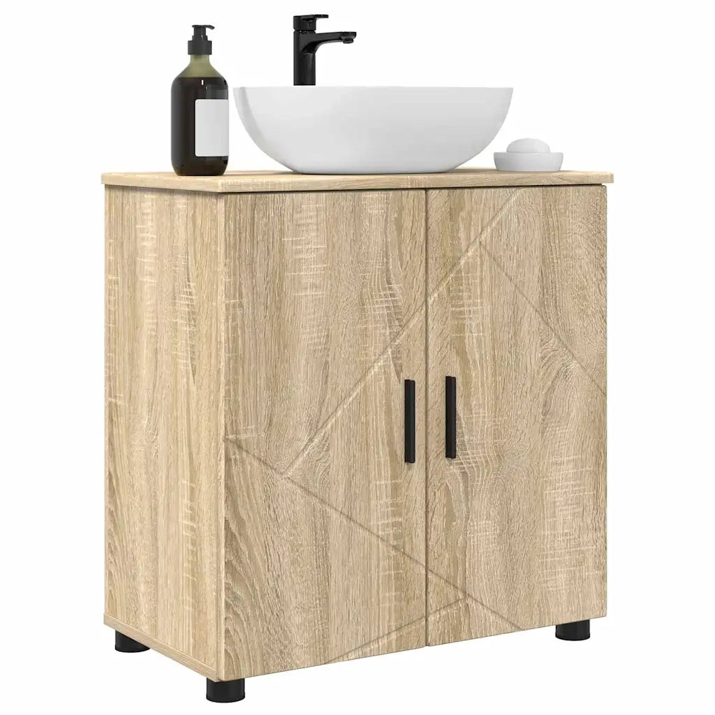 Mobile da Bagno con archiviazione Rovere Sonoma 61 x 35 x 64 cm