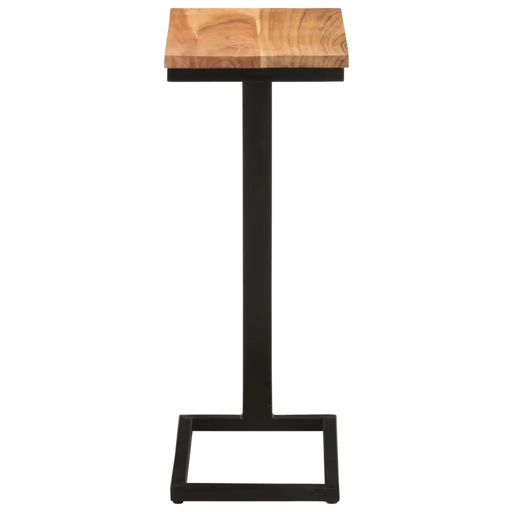 Tavolini Laterali 2 pz 31,5x24,5x64,5 cm Massello d'Acacia 321971