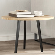 Piano Tavolo Rotondo Ã˜60x2 cm in Legno Massello di Acacia
