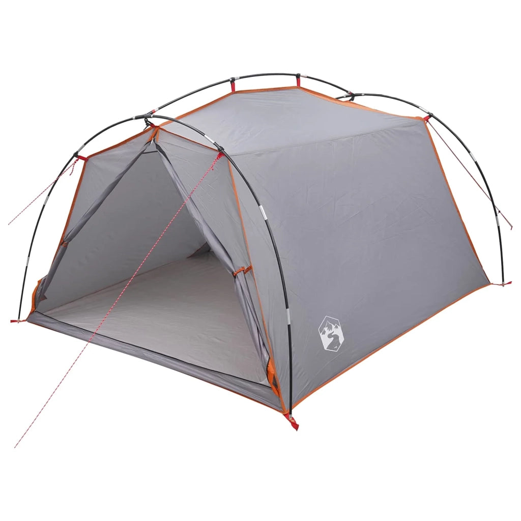 Tenda a tunnel Grigio e arancione 2 persone 42018570