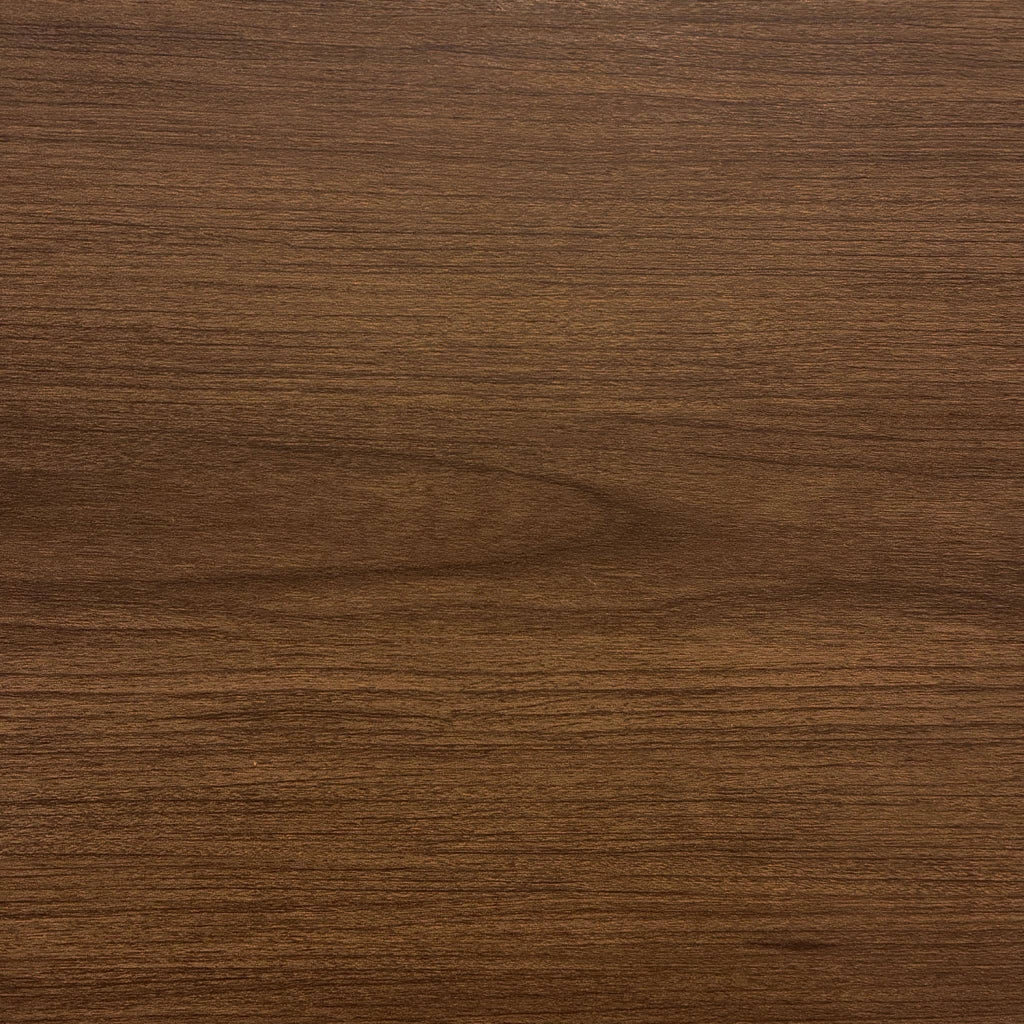 Comodino vintage effetto legno 2 cassetti, noce