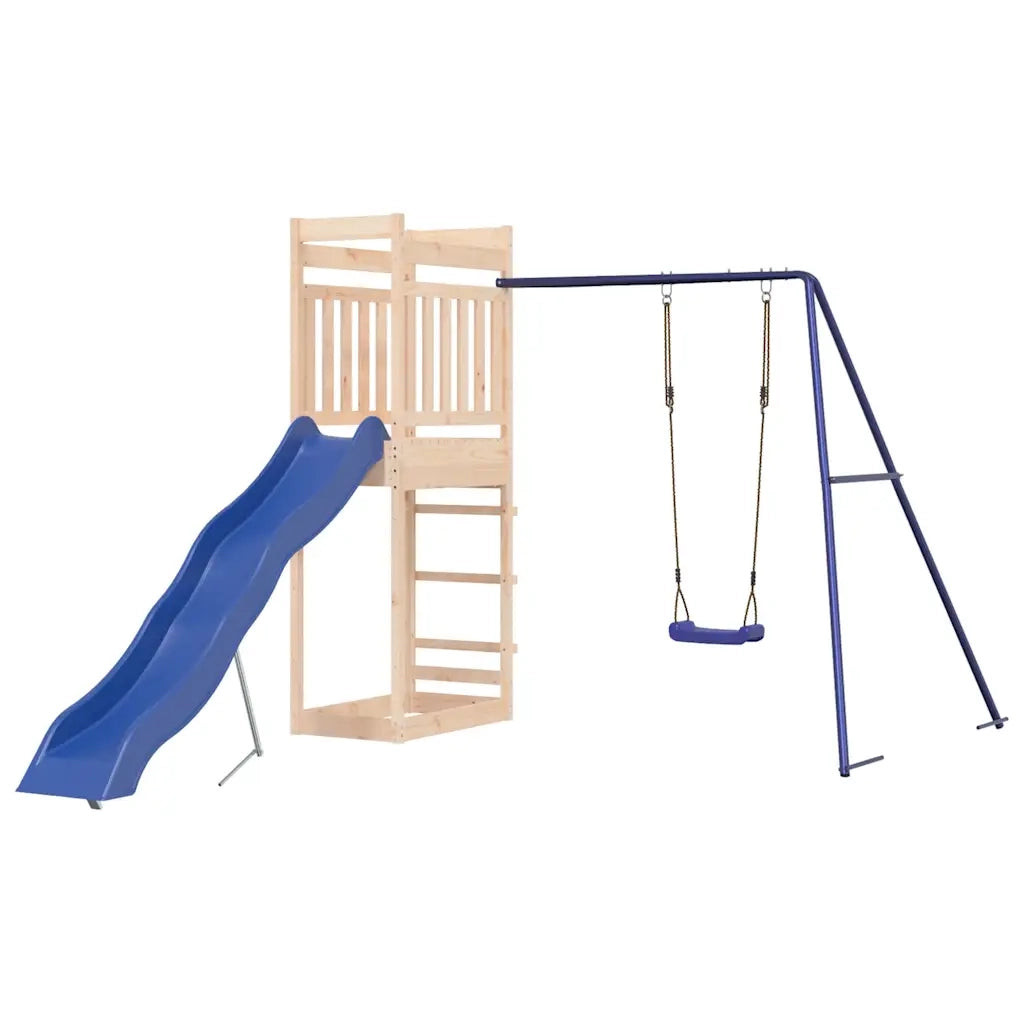 Set da Gioco da Esterno in Legno Massello di Pinocod mxl 126633