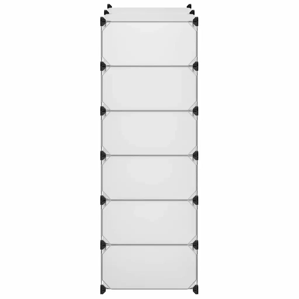 Scarpiera Modulare a 12 Scomparti Bianca cod mxl 54057