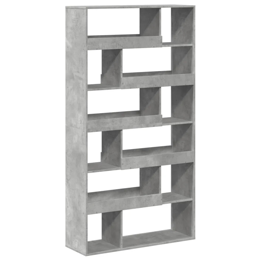 Libreria Grigio Cemento 100x33x187,5 cm in Truciolato 3309351