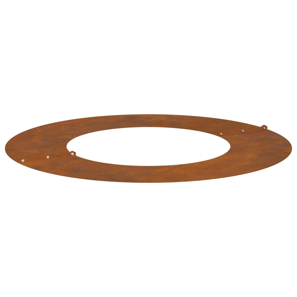 Fioriera in Acciaio Corten Acciaio corten Media Intarsi Decorativi
