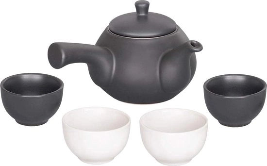 Set di piastrelle ceramiche a stile giapponese - 5 pezzi - stile elegante