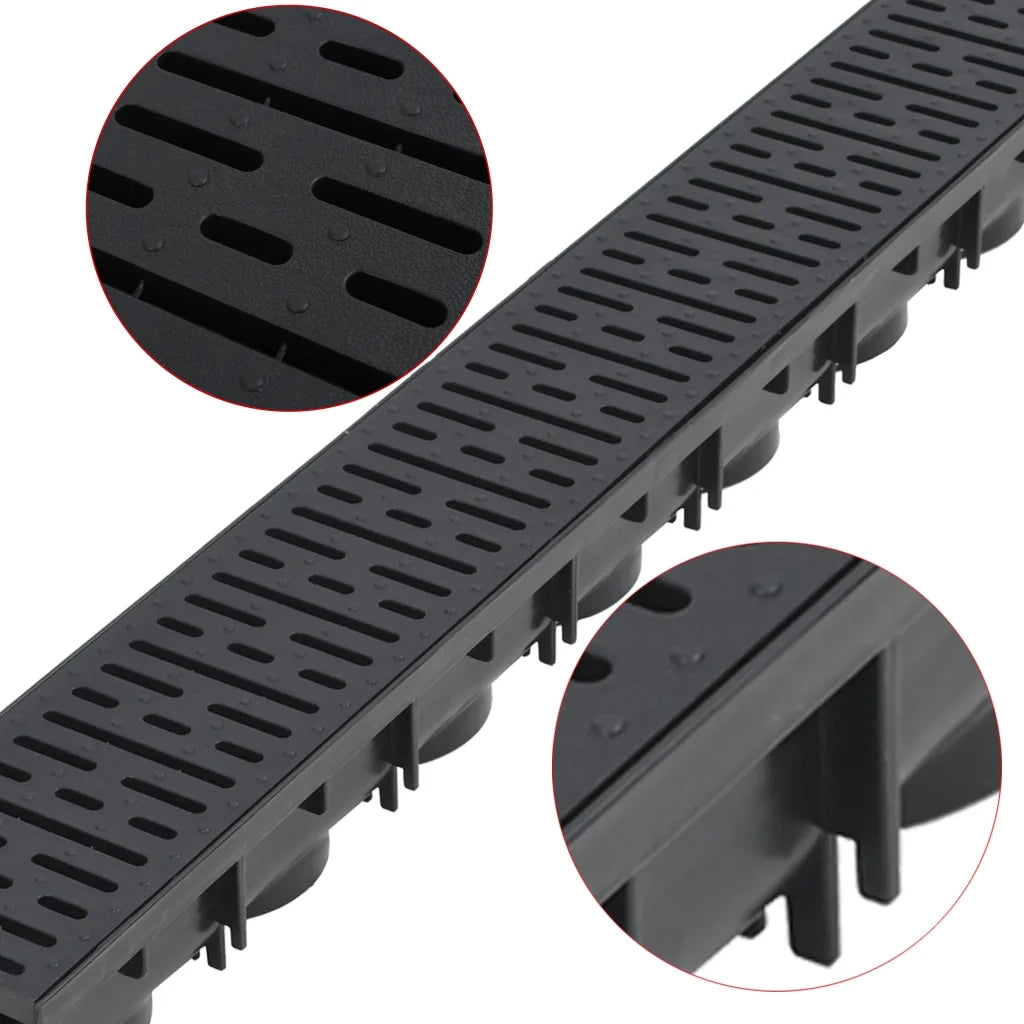 Canalette di Drenaggio 12 pz Plastica 12 m CFW4317037