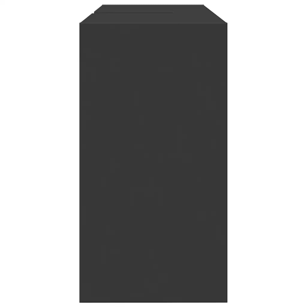 vidaXL Mobile Lavabo Nero 90x29x55 cm in Truciolato