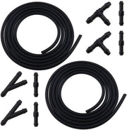Kit Completo di Tubo di Asciugamano per Parabrezza - 10 x 2m Slangen