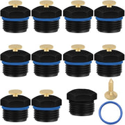 Sistema di Irrigazione per Giardino con 10 pezzi - Testa a Nebulizzazione - Cilindro Regolabile 360 Gradi - Irrigazione per Giardino - Acquisto di Acqua per Prato - Bocchetta in Rame - Aspirapolvere per Giardino