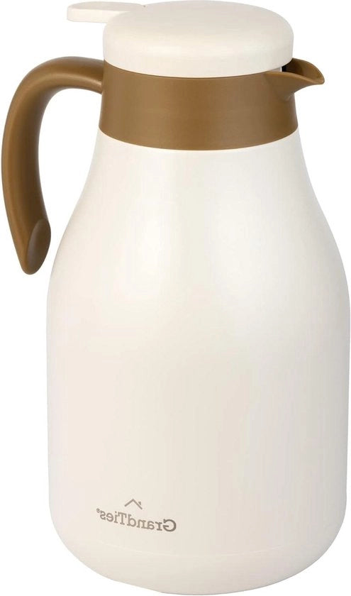 Termos per caffè in acciaio inossidabile 65 oz - Thermos a doppia parete a vuoto - Dispensatore di acqua calda - 12 ore di conservazione del calore