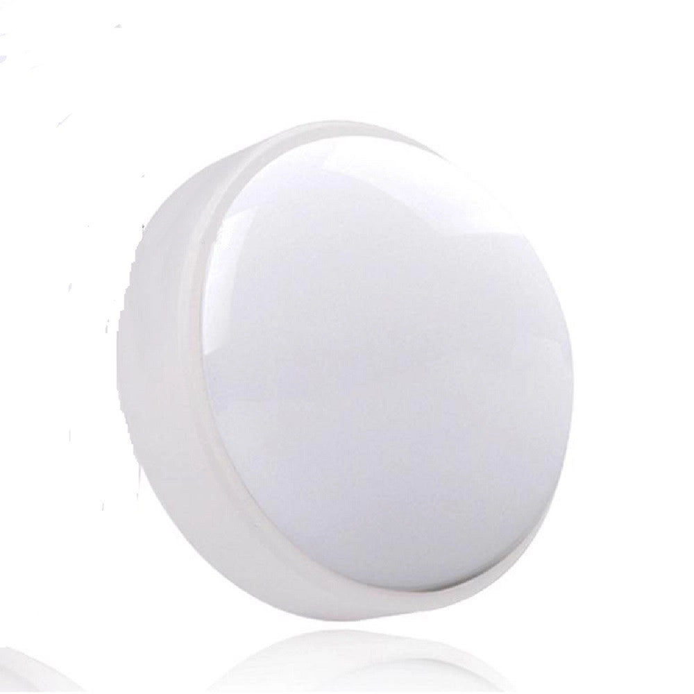 Trade Shop - Applique Plafoniera Led Lampada Tonda Tartaruga Esterno Interno A Parete 15w -
