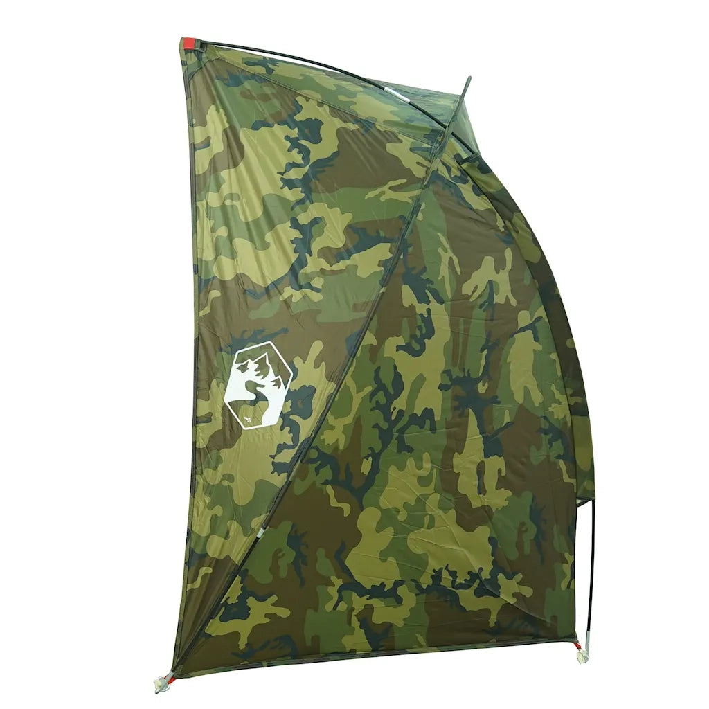 vidaXL Tenda da Pesca Mimetica Impermeabile