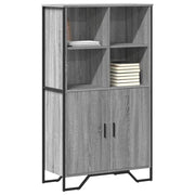 Credenza Grigio Sonoma 79,5x35,5x137,5 cm in Truciolato 3295310