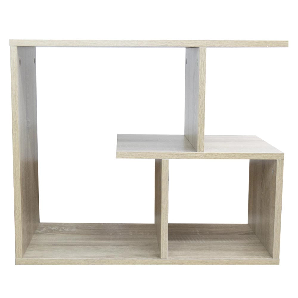 Tavolino Design Moderno 5 Ripiani 60x30x50cm Casa Ufficio Beige
