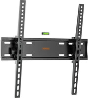 TV-muurbeugel per schermo da 26"-55", con livello, piano contro il muro, funzione di inclinazione, portata 45 kg, massimo VESA 400x400.