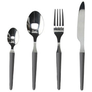 Tognana Porcellane Zen set di posate 24 pz Antracite, Stainless steel