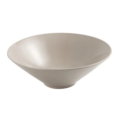 Lavabo da appoggio slim 40,5 cm sabbia in ceramica  Paras