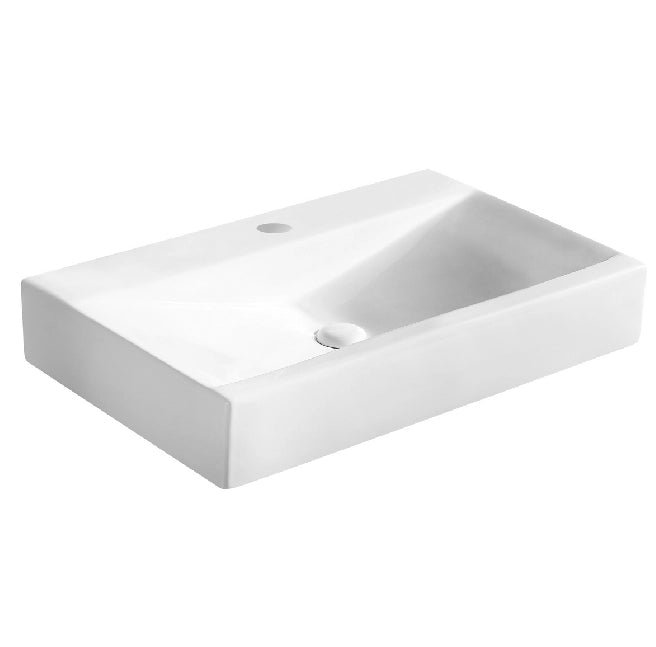 Lavabo appoggio 70.5x44.5 cm LA46 Bianco