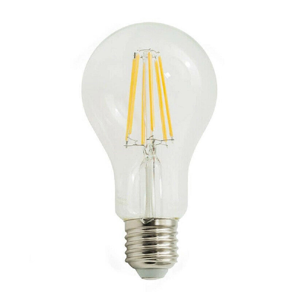 Trade Shop - Lampadina Led Filamento 12 W E27 Globo A70 Sfera Luce 6500k 4000k 3000k A70-t -