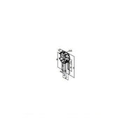 SUPPORTO COMPATTO REGOLABILE RUOTATO A 90° PER ERA M Ø 45 MM NICE 535.10037/A