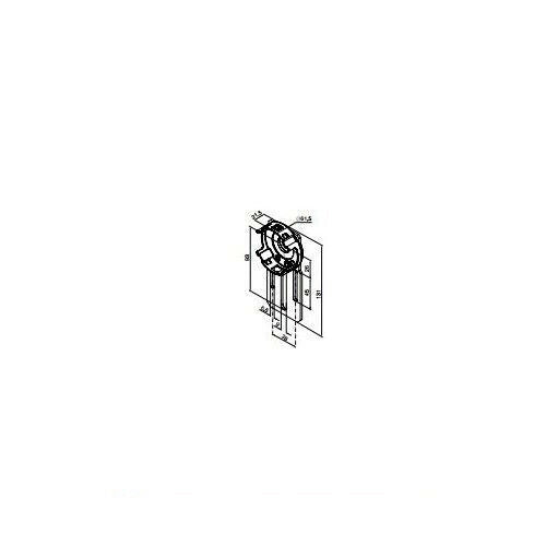 SUPPORTO COMPATTO REGOLABILE RUOTATO A 90° PER ERA M Ø 45 MM NICE 535.10037/A