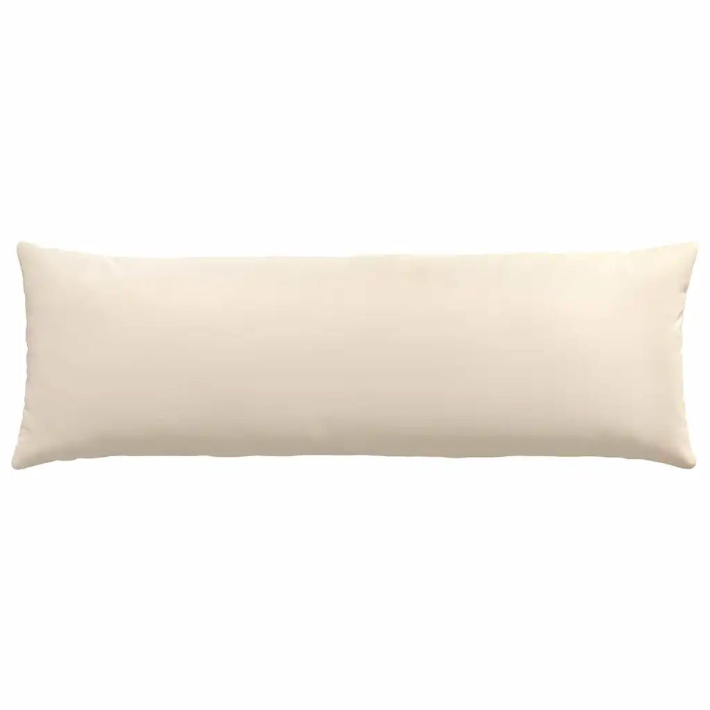 Cuscini da Divano 2 pz | Cuscini per sedie Beige 120 x 40 cm Tessuto