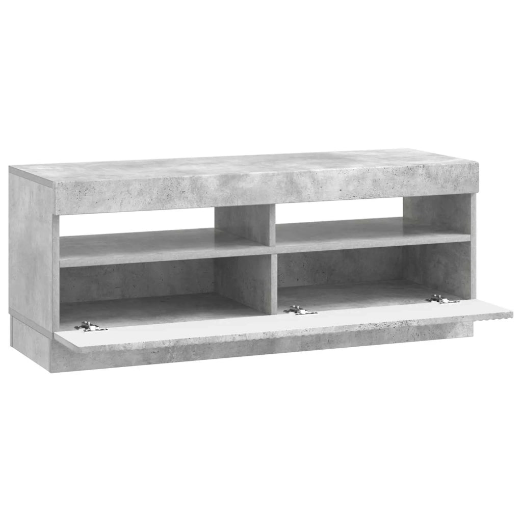 Mobile TV LED Grigio Cemento Legno ingegnerizzato 897428