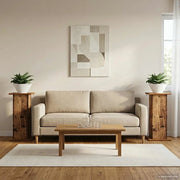 Supporto per piante 2 pcs Legno antico 30,5 x 30 x 60,5 cm