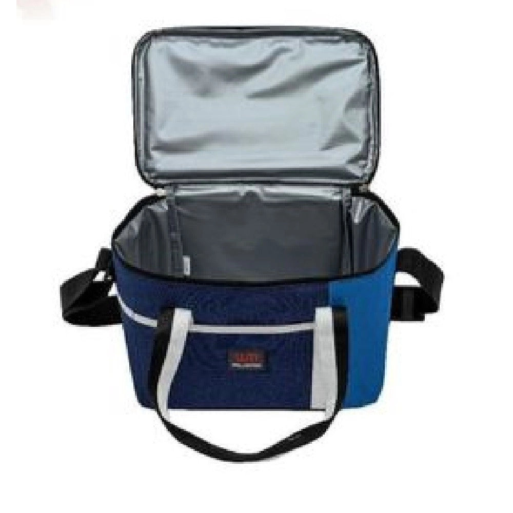 Trade Shop - Borsa Termica Bicolor 16 Lt Con Tracolla 32x20x25 Cm Viaggi Mare Campeggio 15407 -