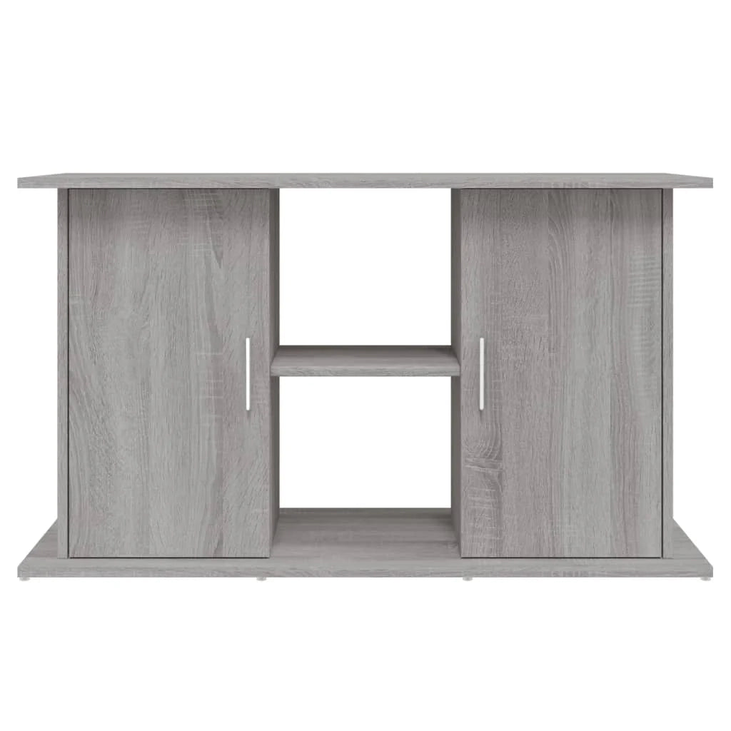 Supporto base per mobiletto acquario mobili Sonoma 101 x 41 x 58 cm legno ingegnerizzato grigio 02_0045085