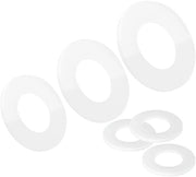 Slittringhi 20 pezzi - Plastica - M10 Isolante piatta - 10 mm ID / 20 mm OD - Dampening / Assorbimento shock - Varie applicazioni - Isolamento riscaldante