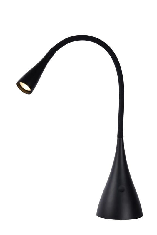 Lampada scrivania Lucide Zozy con LED 4W 3000K nera