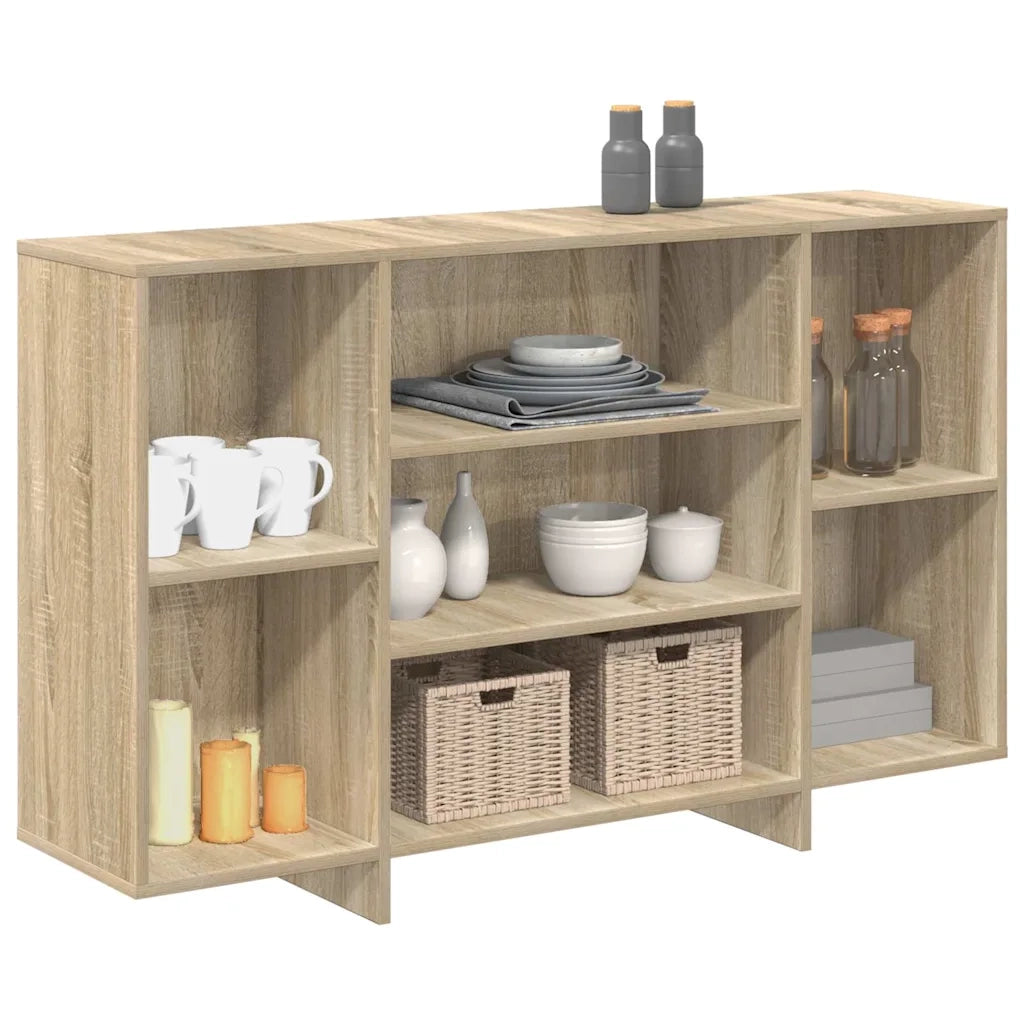 Credenza Rovere Sonoma 120x30x75 cm in Truciolato 809623