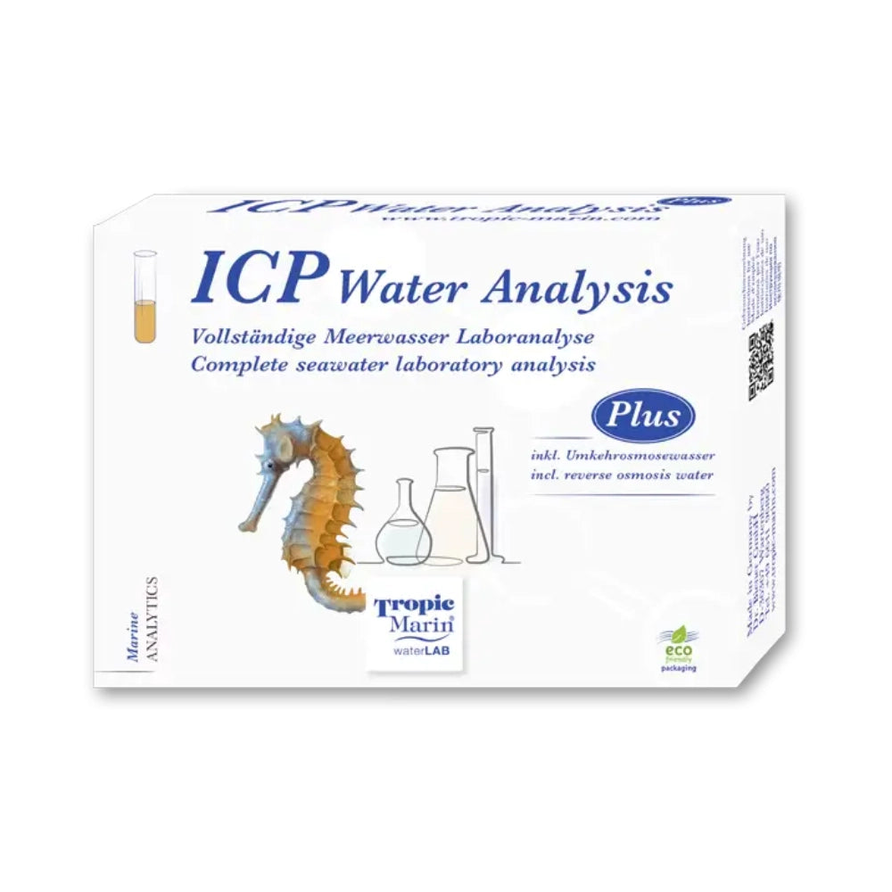 Tropic Marin ICP Water Analysis Plus - test di oltre 35 elementi chimici per acqua marina e di osmosi