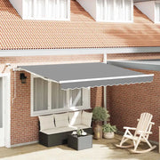 Struttura della tenda Bianco 350 x 250 cm Alluminio