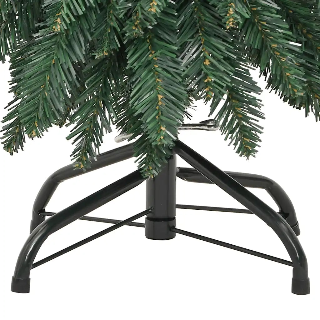 Albero di Natale Artificiale Preilluminato con 80 LED 150 cm 357691