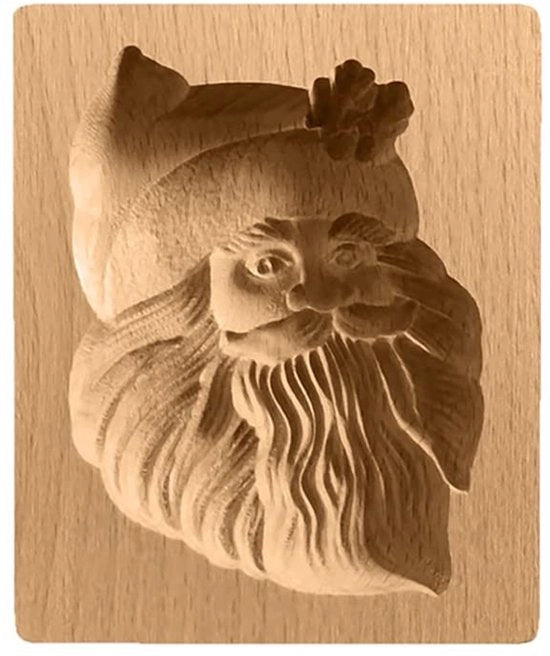 Stampo per biscotti in legno 3D - Pressa per biscotti e cookie - Creativo per la decorazione - Ideale per feste e matrimoni - Decorazione DIY