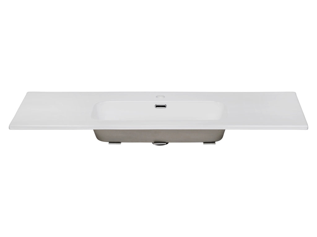 Lavabo per mobile a una vasca 120 cm Lavabi per mobile 121 x 17 x 46 cm