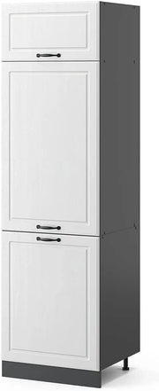 Armadio frigorifero R-Line, Bianco casa di campagna, 60 cm, per la libera combinazione all'interno di sistemi cucina modulari