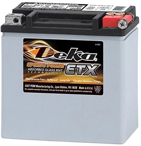 BATTERIA DEKA ETX14L AGM/ERMETICA 12V 12AH 220AEN