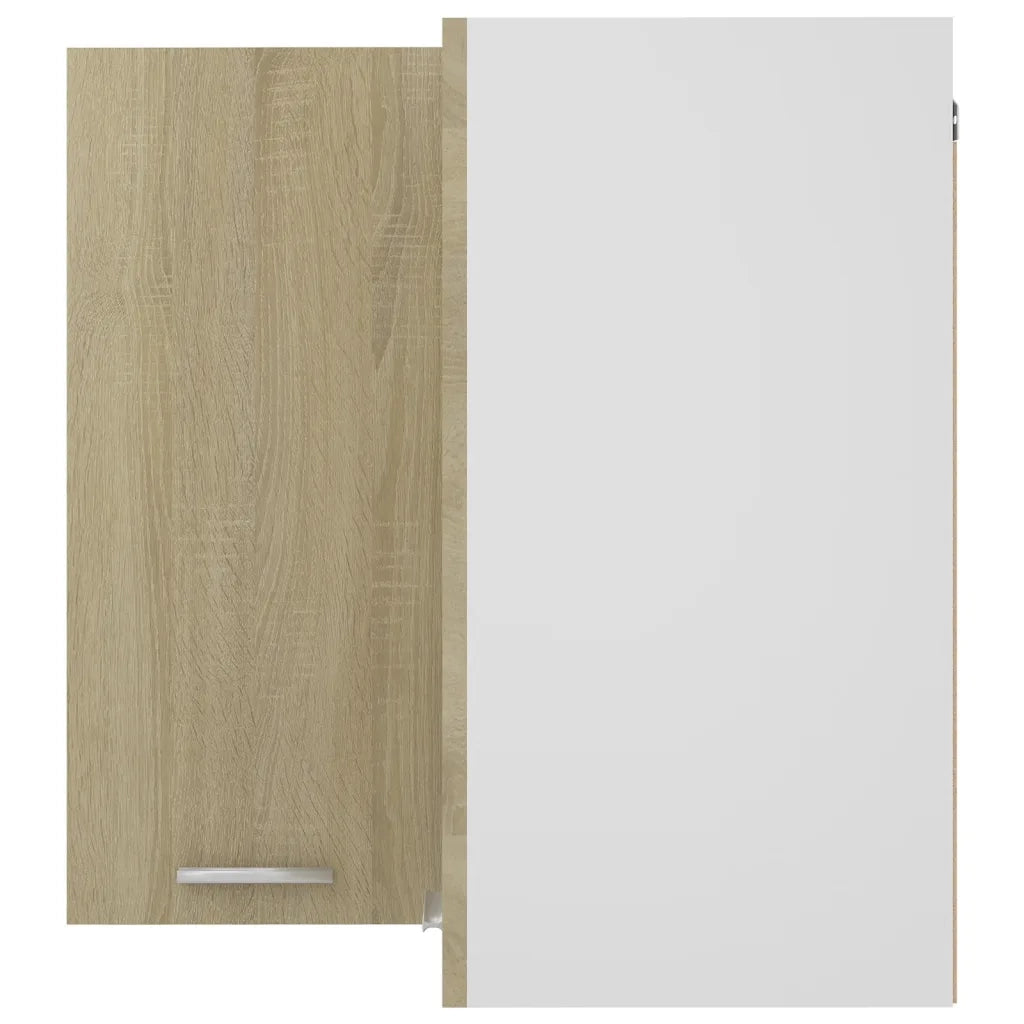 Pensile Angolare “Lyon” Rovere Sonoma 57x57x60 cm 806393