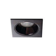 Faretto incasso Kanlux GLOZO quadrato nero GU10 10W