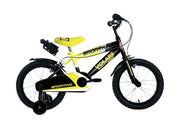 Bicicletta per Bambini 12" Stabilizzatori e Freni Caliper Giallo