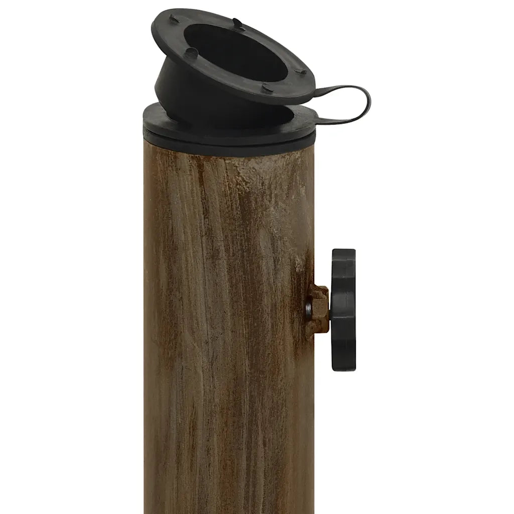 Base per Ombrellone Bronzo 44x44x31 cm in Ghisa 317758