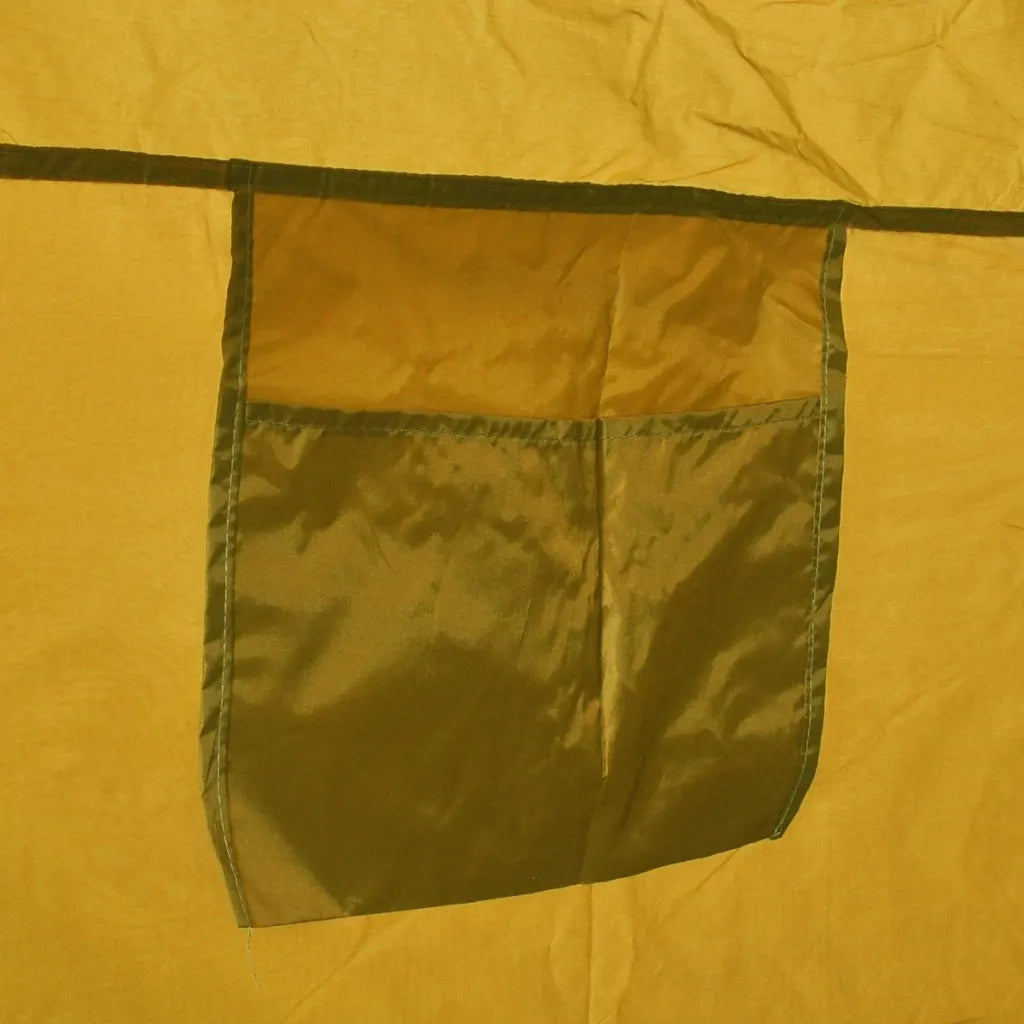 Tenda per Doccia/WC/Spogliatoio-Tenda Doccia Portatile Gialla