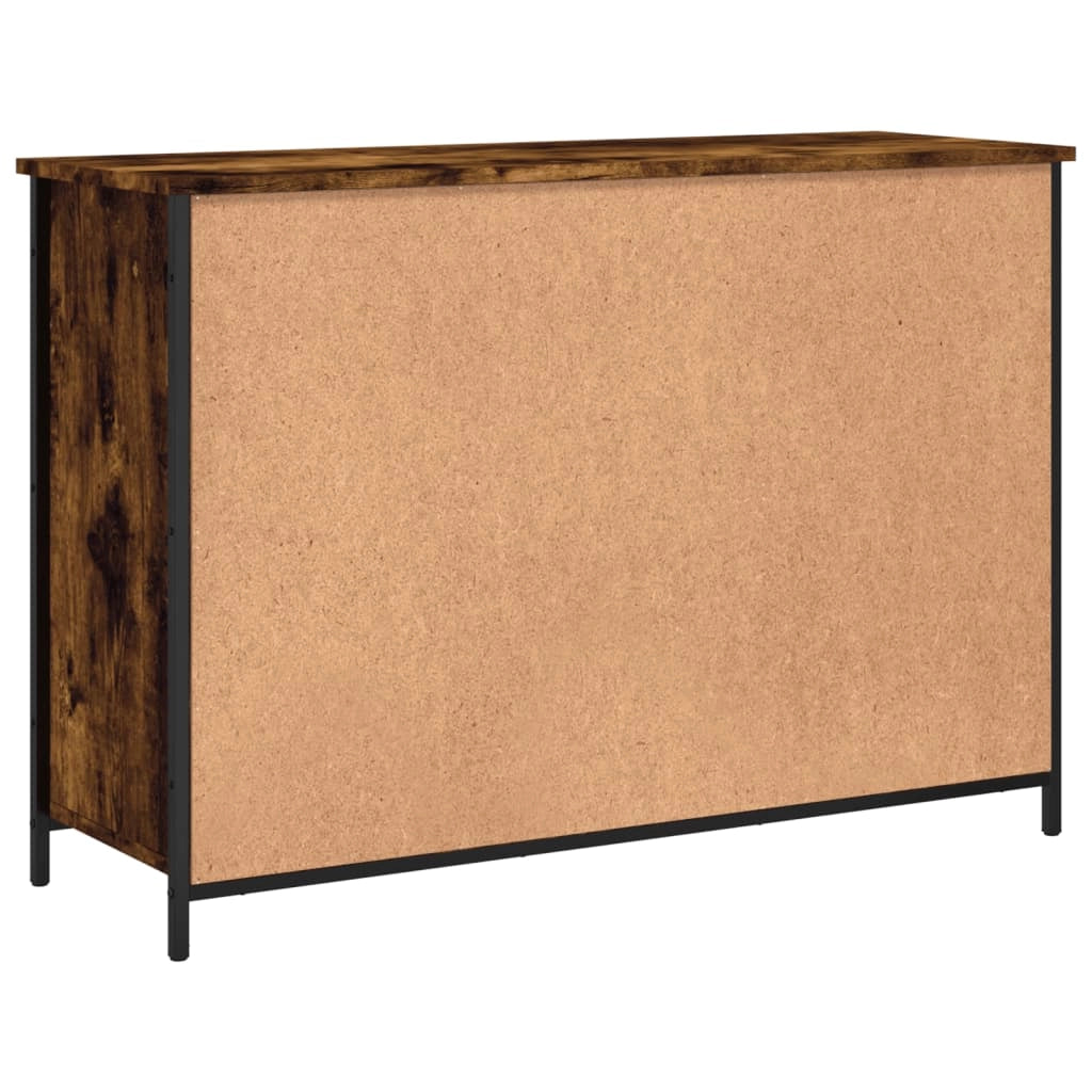 Credenza cassettiera cassettiera mobile contenitore organizer cucina soggiorno soggiorno 100 x 35 x 70 cm derivati ​​del legno marrone 02_0030830